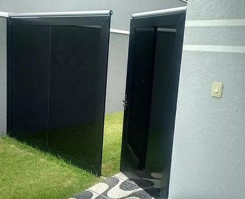 Proteção para portão de garagem