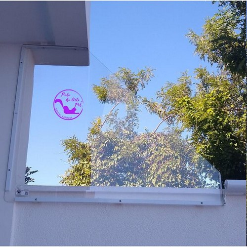 Rede de proteção para gatos janela