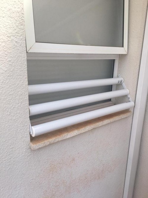 Rede de proteção para gatos janela